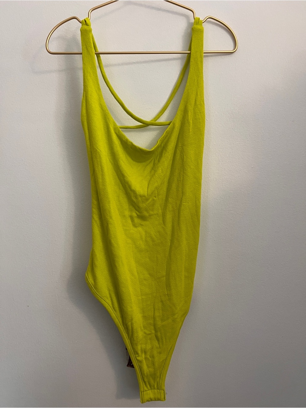 Sexy Bodysuit in Bright Lime Green